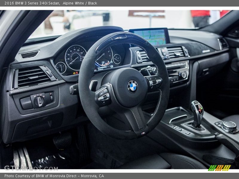 Alpine White / Black 2016 BMW 3 Series 340i Sedan