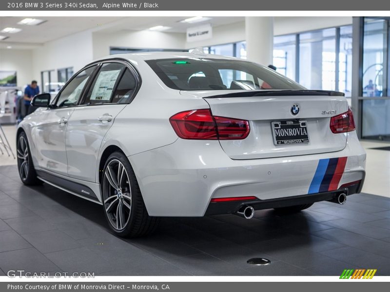 Alpine White / Black 2016 BMW 3 Series 340i Sedan