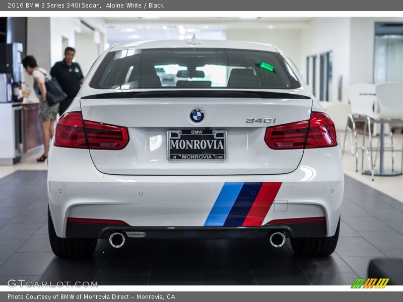 Alpine White / Black 2016 BMW 3 Series 340i Sedan