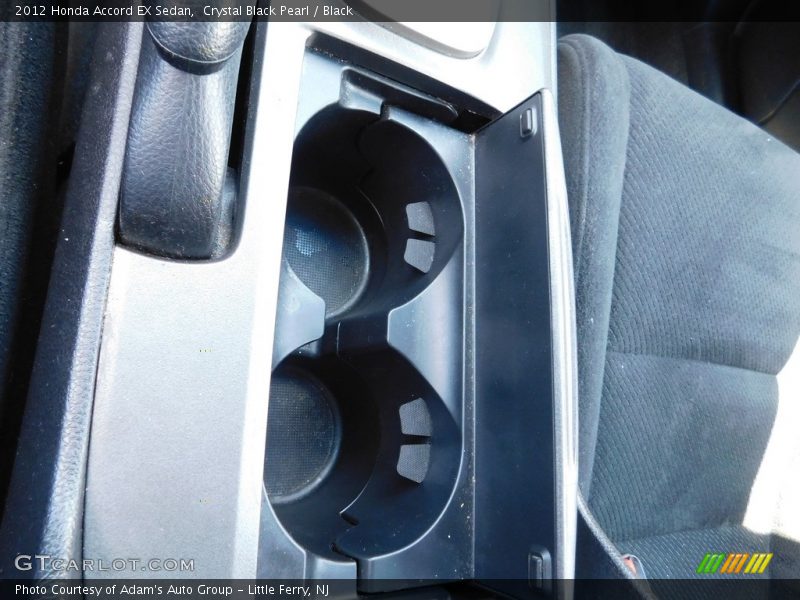 Crystal Black Pearl / Black 2012 Honda Accord EX Sedan