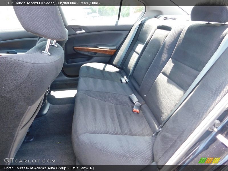 Crystal Black Pearl / Black 2012 Honda Accord EX Sedan