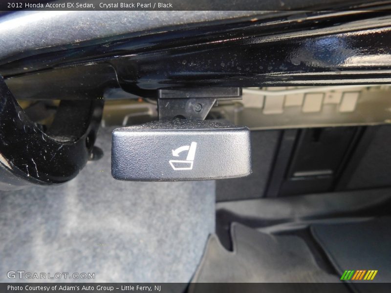 Crystal Black Pearl / Black 2012 Honda Accord EX Sedan