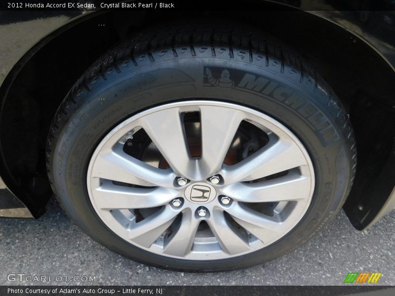 Crystal Black Pearl / Black 2012 Honda Accord EX Sedan