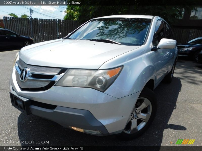 Billet Silver Metallic / Ebony 2007 Acura MDX Sport