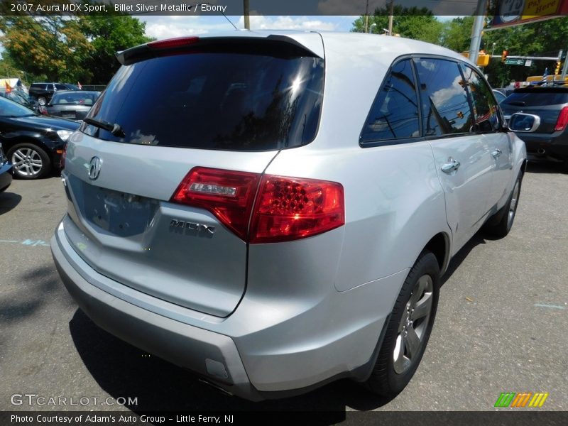 Billet Silver Metallic / Ebony 2007 Acura MDX Sport
