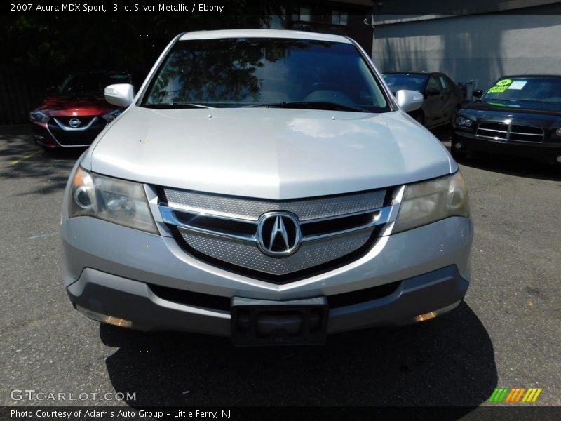 Billet Silver Metallic / Ebony 2007 Acura MDX Sport