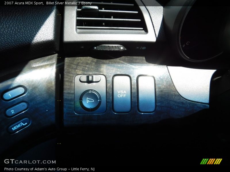 Billet Silver Metallic / Ebony 2007 Acura MDX Sport