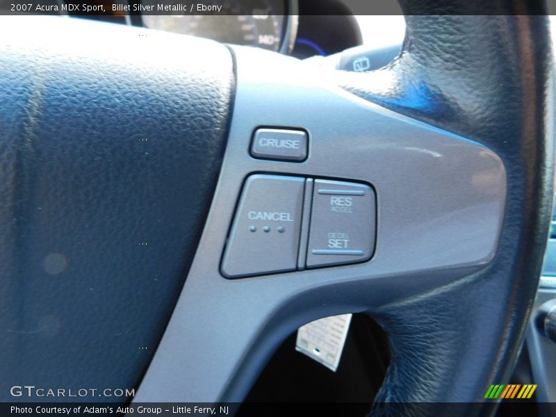 Billet Silver Metallic / Ebony 2007 Acura MDX Sport