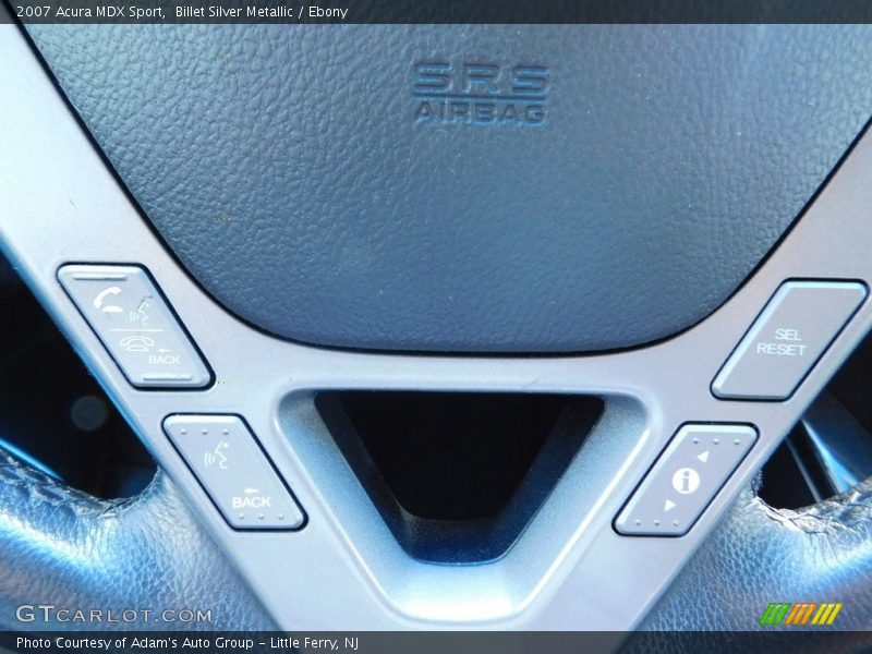 Billet Silver Metallic / Ebony 2007 Acura MDX Sport