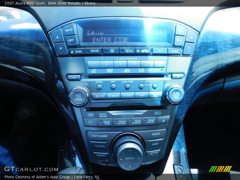 Billet Silver Metallic / Ebony 2007 Acura MDX Sport