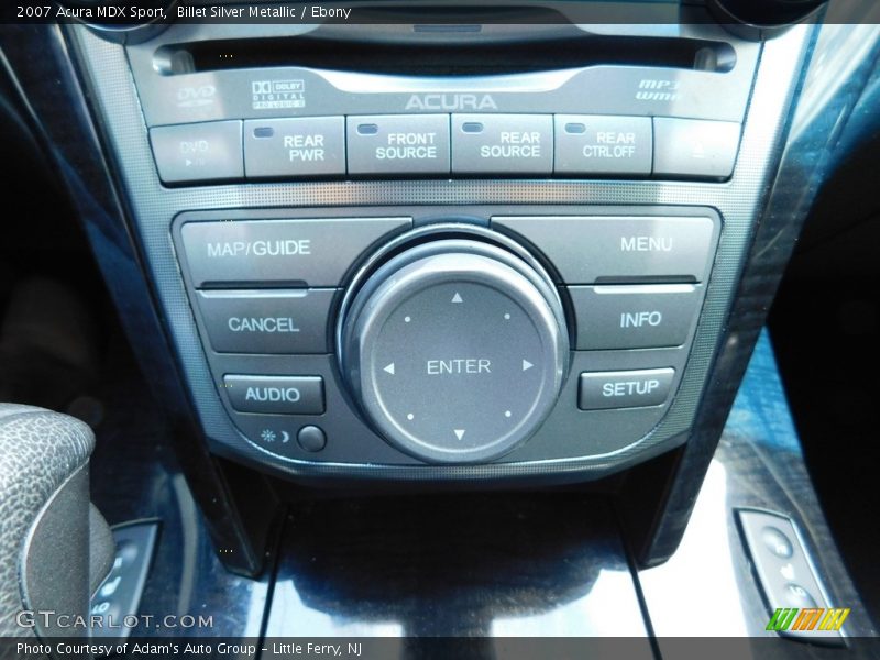Billet Silver Metallic / Ebony 2007 Acura MDX Sport