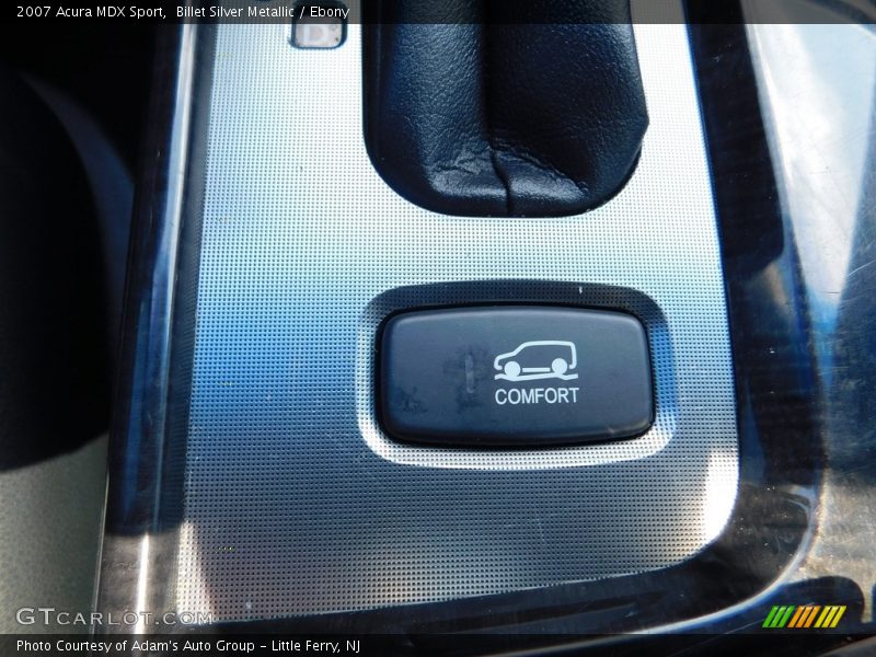 Billet Silver Metallic / Ebony 2007 Acura MDX Sport