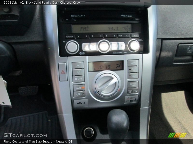 Black Sand Pearl / Dark Charcoal Gray 2008 Scion tC