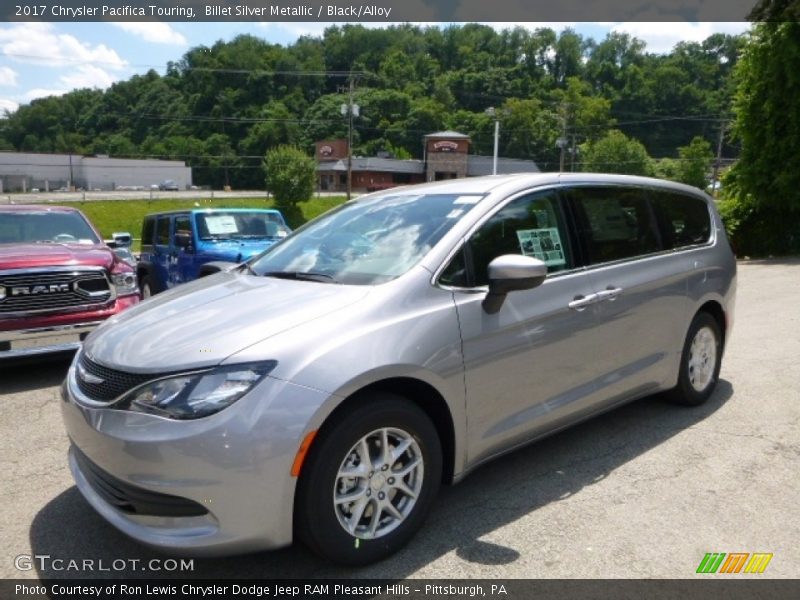 Billet Silver Metallic / Black/Alloy 2017 Chrysler Pacifica Touring