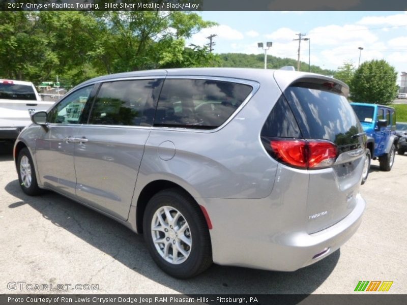 Billet Silver Metallic / Black/Alloy 2017 Chrysler Pacifica Touring