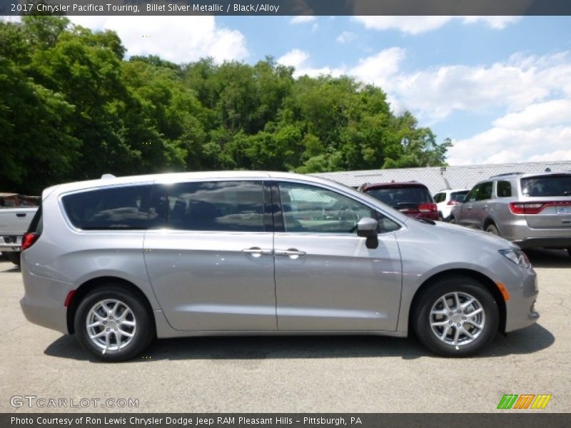 Billet Silver Metallic / Black/Alloy 2017 Chrysler Pacifica Touring