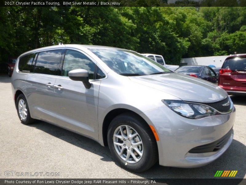 Billet Silver Metallic / Black/Alloy 2017 Chrysler Pacifica Touring