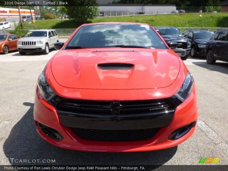 TorRed / Black 2016 Dodge Dart GT