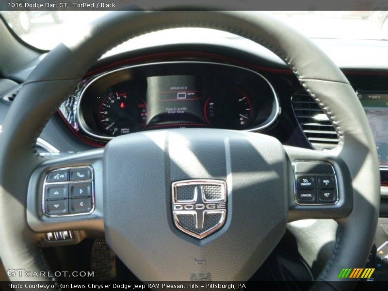 TorRed / Black 2016 Dodge Dart GT