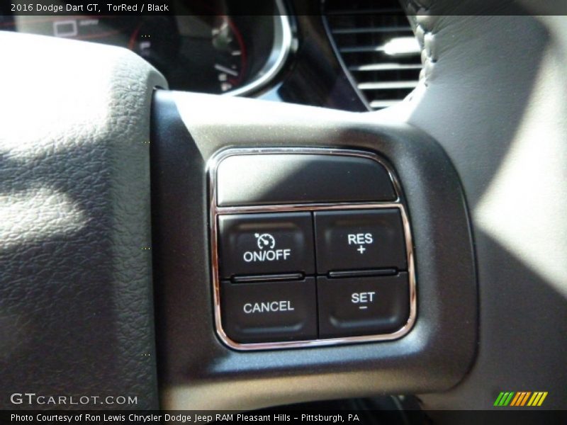 TorRed / Black 2016 Dodge Dart GT