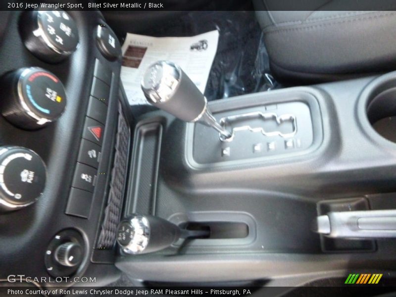 Billet Silver Metallic / Black 2016 Jeep Wrangler Sport