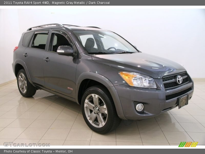 Magnetic Gray Metallic / Dark Charcoal 2011 Toyota RAV4 Sport 4WD