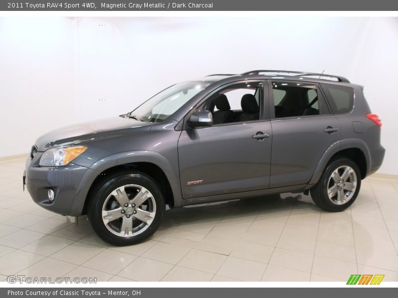 Magnetic Gray Metallic / Dark Charcoal 2011 Toyota RAV4 Sport 4WD
