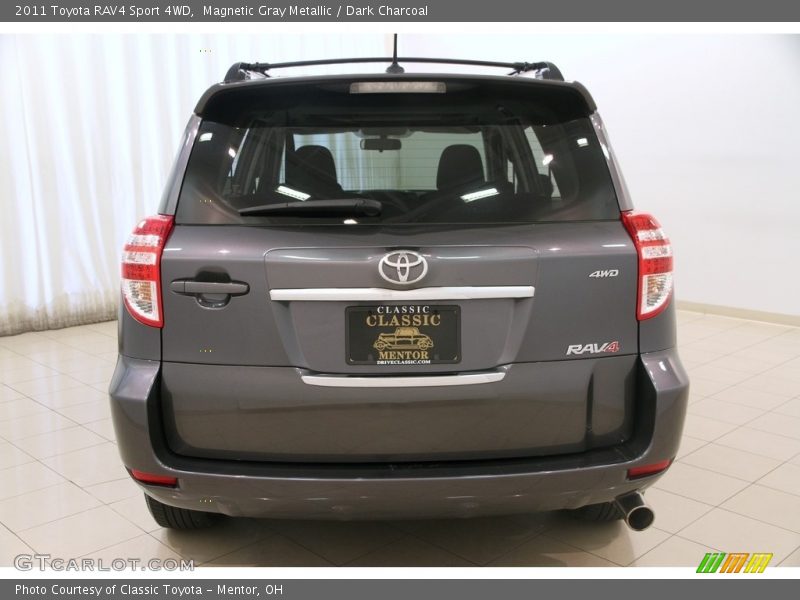 Magnetic Gray Metallic / Dark Charcoal 2011 Toyota RAV4 Sport 4WD
