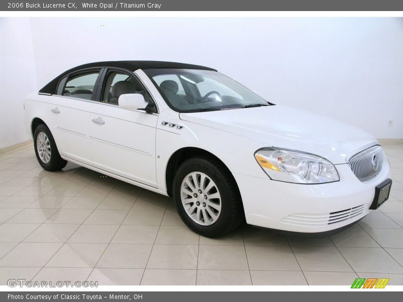 White Opal / Titanium Gray 2006 Buick Lucerne CX