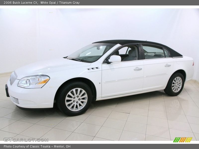 White Opal / Titanium Gray 2006 Buick Lucerne CX