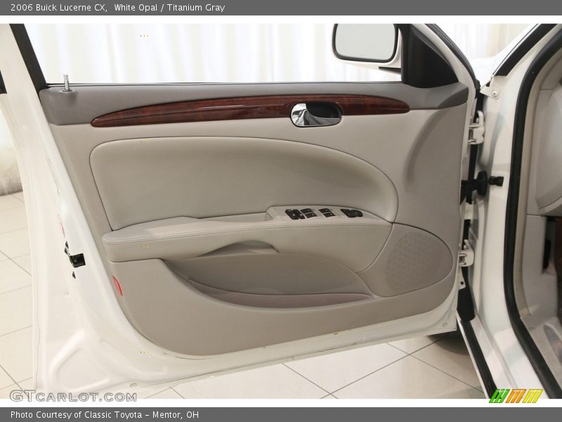 White Opal / Titanium Gray 2006 Buick Lucerne CX