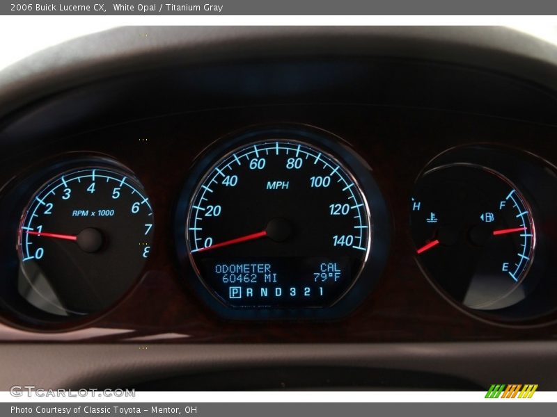 White Opal / Titanium Gray 2006 Buick Lucerne CX