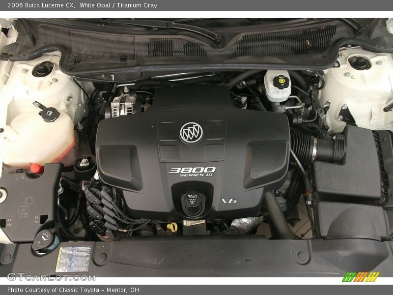 White Opal / Titanium Gray 2006 Buick Lucerne CX