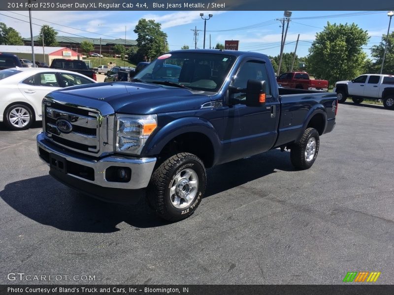 Blue Jeans Metallic / Steel 2014 Ford F250 Super Duty XL Regular Cab 4x4