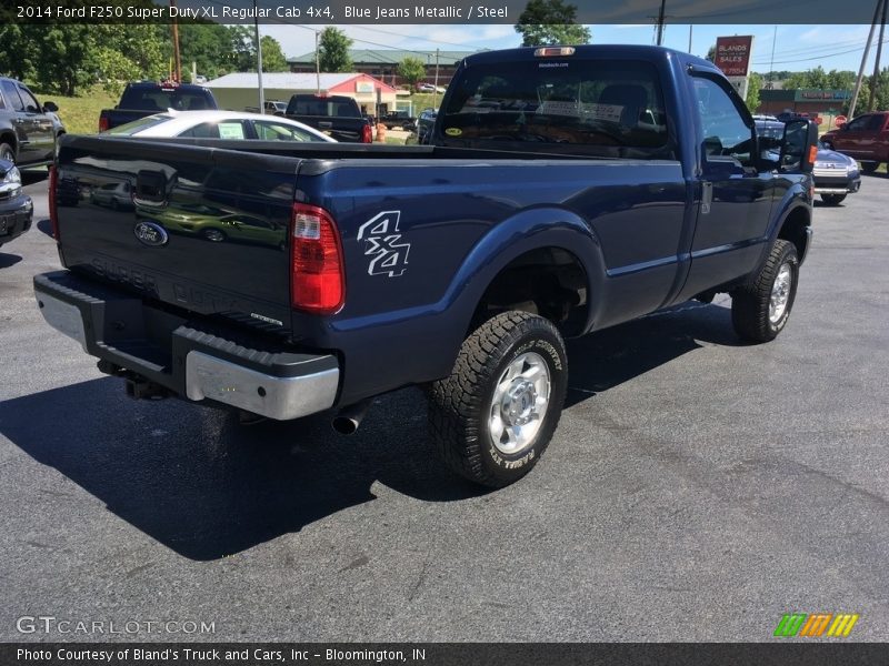 Blue Jeans Metallic / Steel 2014 Ford F250 Super Duty XL Regular Cab 4x4