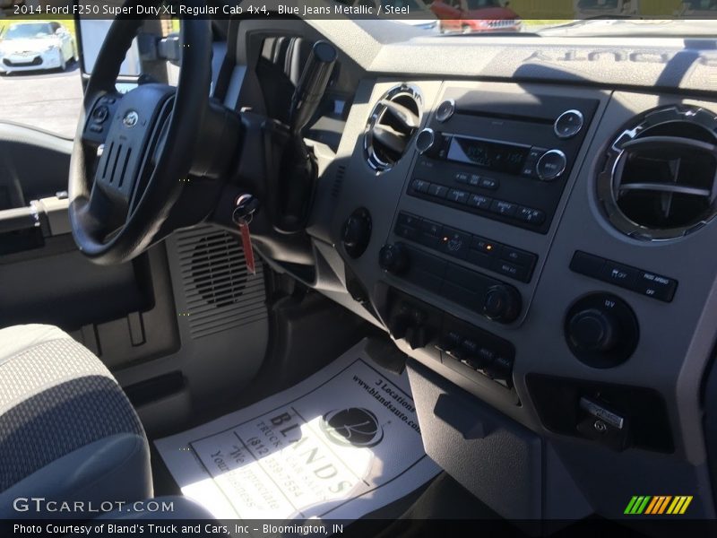 Blue Jeans Metallic / Steel 2014 Ford F250 Super Duty XL Regular Cab 4x4