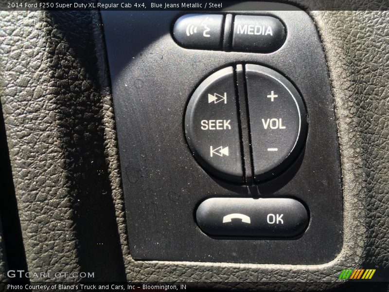 Blue Jeans Metallic / Steel 2014 Ford F250 Super Duty XL Regular Cab 4x4