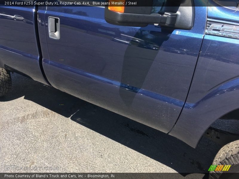 Blue Jeans Metallic / Steel 2014 Ford F250 Super Duty XL Regular Cab 4x4