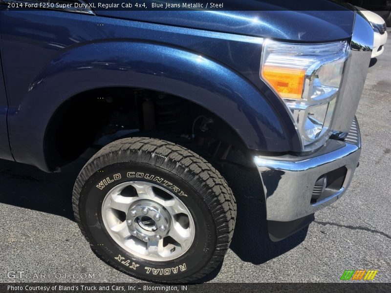 Blue Jeans Metallic / Steel 2014 Ford F250 Super Duty XL Regular Cab 4x4