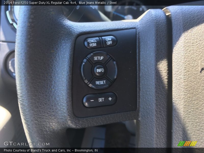 Blue Jeans Metallic / Steel 2014 Ford F250 Super Duty XL Regular Cab 4x4