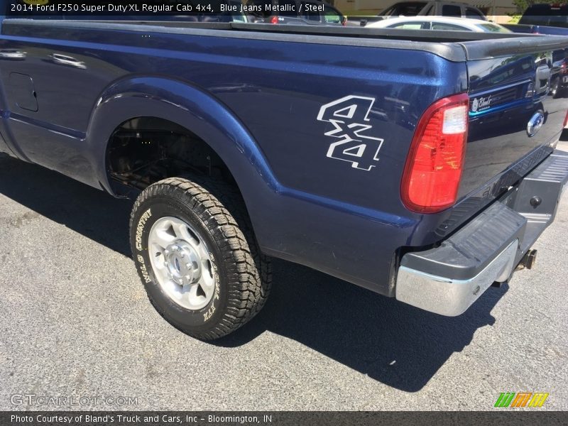 Blue Jeans Metallic / Steel 2014 Ford F250 Super Duty XL Regular Cab 4x4