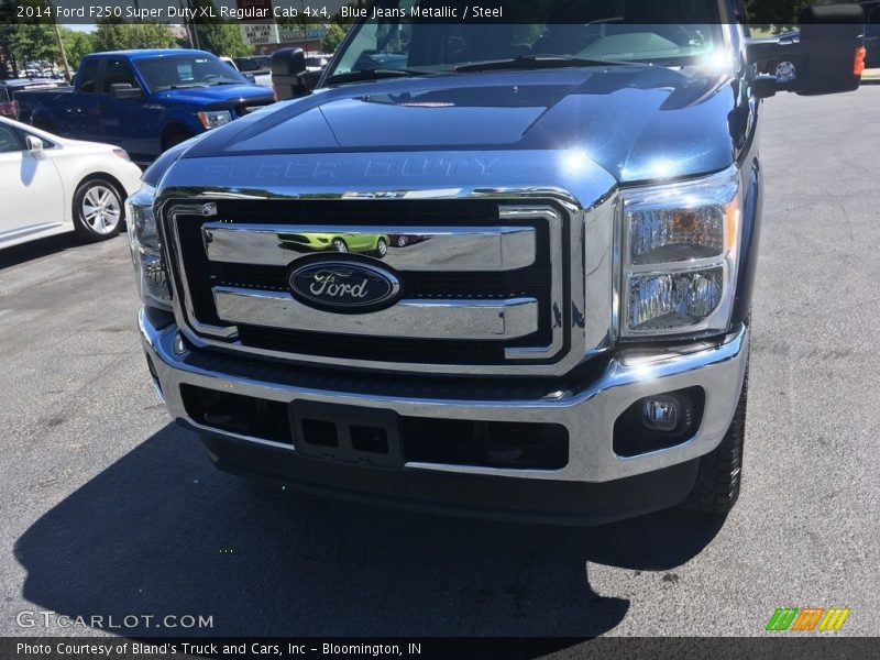 Blue Jeans Metallic / Steel 2014 Ford F250 Super Duty XL Regular Cab 4x4