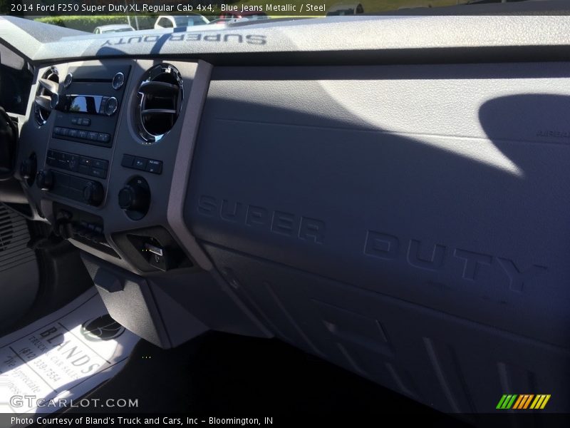 Blue Jeans Metallic / Steel 2014 Ford F250 Super Duty XL Regular Cab 4x4