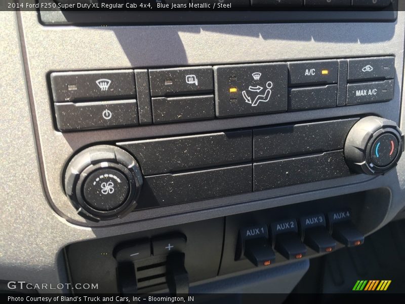 Blue Jeans Metallic / Steel 2014 Ford F250 Super Duty XL Regular Cab 4x4