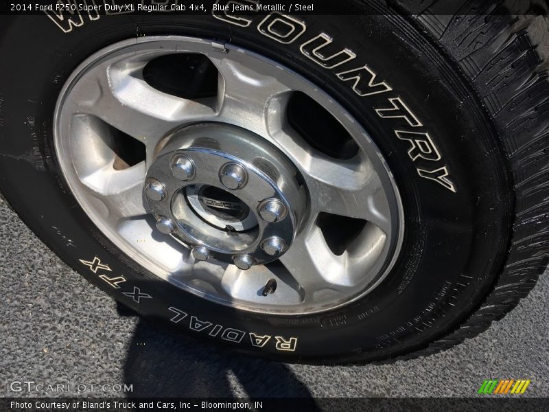 Blue Jeans Metallic / Steel 2014 Ford F250 Super Duty XL Regular Cab 4x4
