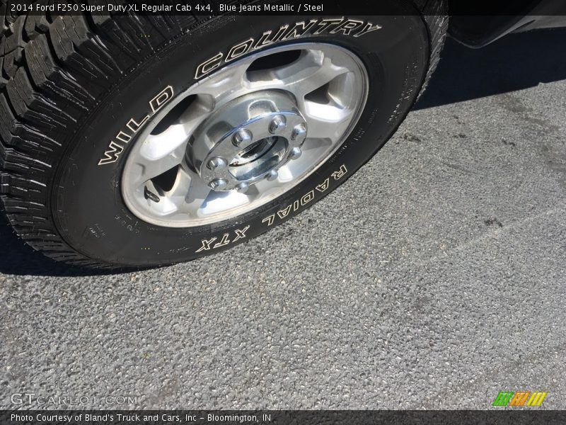 Blue Jeans Metallic / Steel 2014 Ford F250 Super Duty XL Regular Cab 4x4