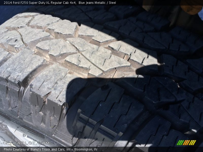 Blue Jeans Metallic / Steel 2014 Ford F250 Super Duty XL Regular Cab 4x4