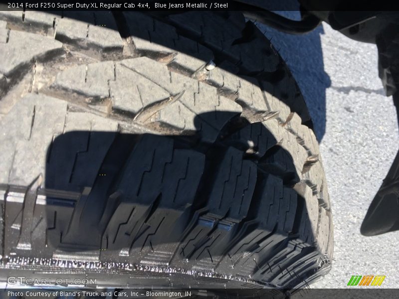 Blue Jeans Metallic / Steel 2014 Ford F250 Super Duty XL Regular Cab 4x4