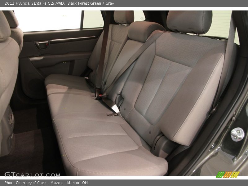 Black Forest Green / Gray 2012 Hyundai Santa Fe GLS AWD