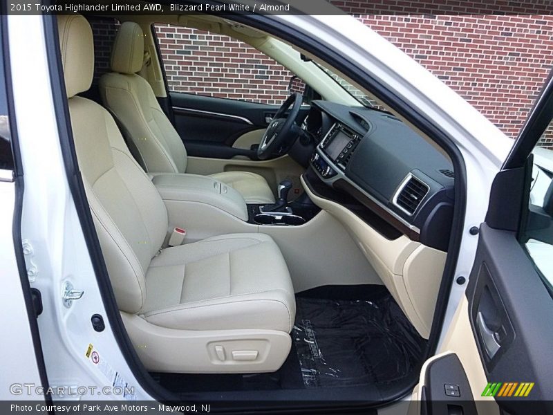 Blizzard Pearl White / Almond 2015 Toyota Highlander Limited AWD